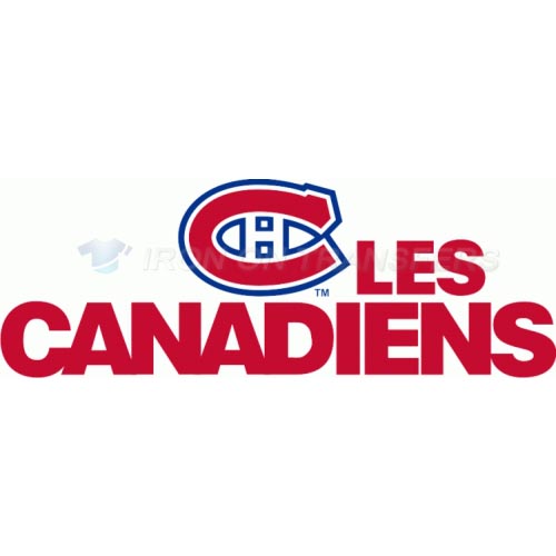 Montreal Canadiens Iron-on Stickers (Heat Transfers)NO.201